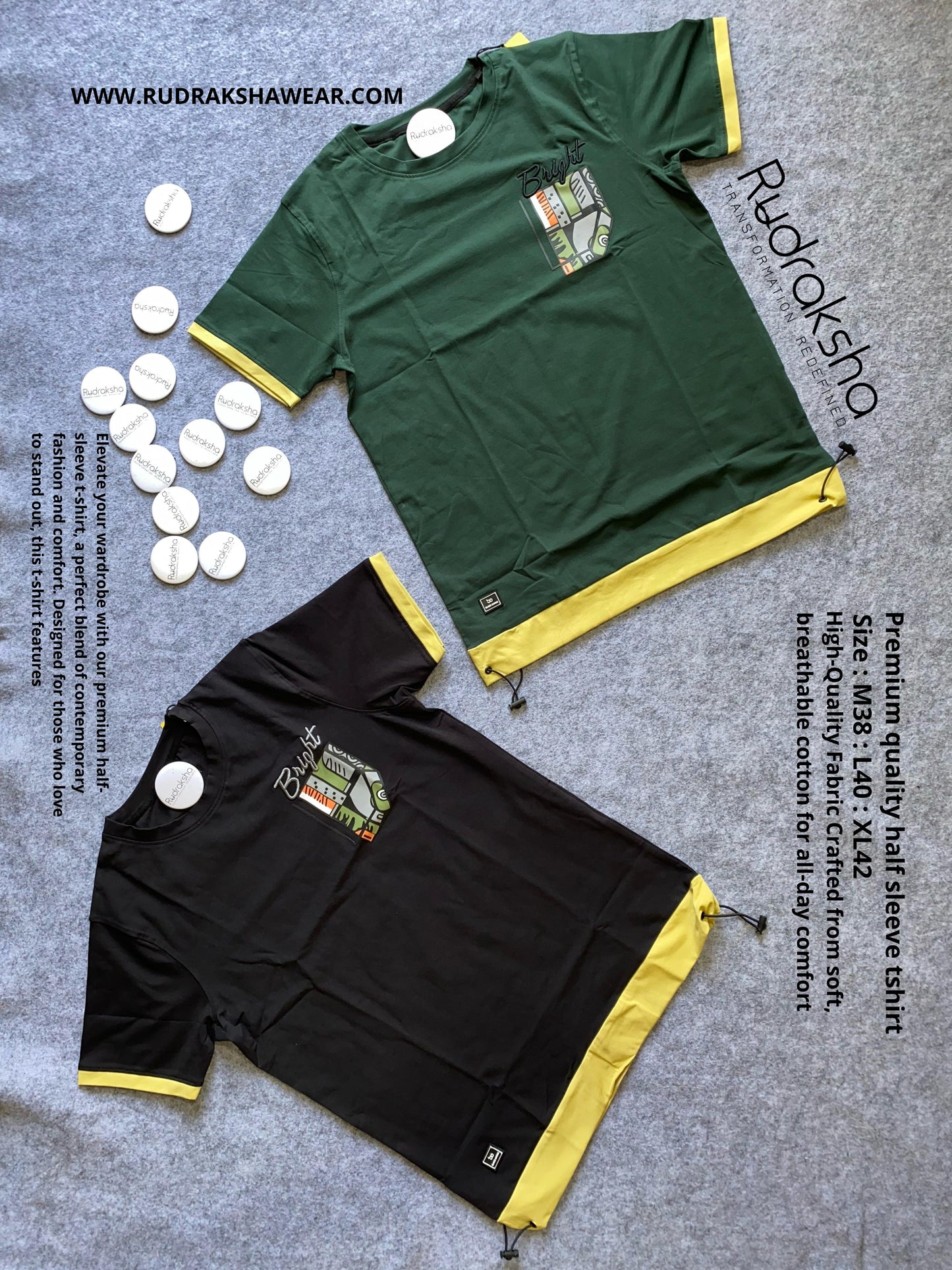 Premium Quality Half Sleeve T-Shirt - Summer Collection