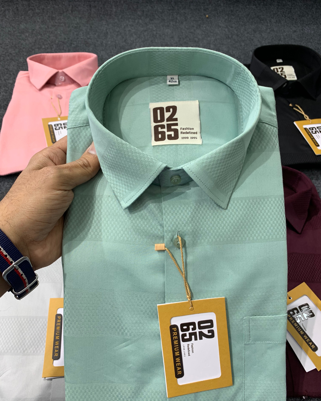 PREMIUM QUALITY COTTON SATIN FULL SLEEVE SHIRTS
