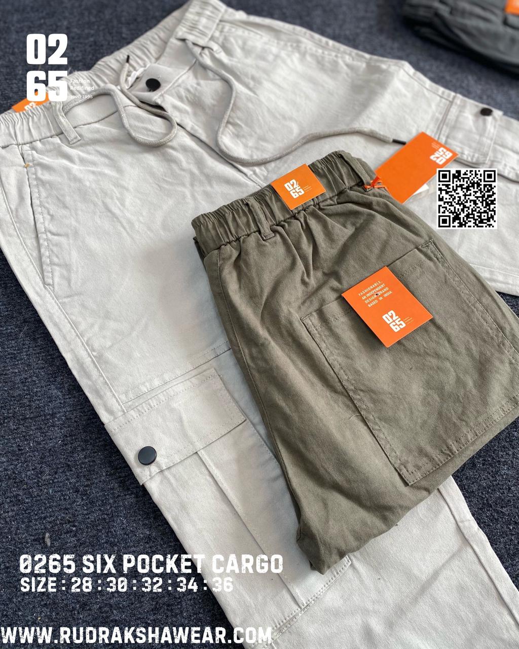 0265 6 Pocket Cotton Cargo
