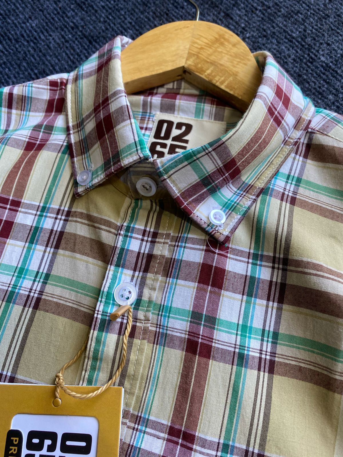 Summer Collection - Yarn Dyed Paper Cotton Back Side Box Pleated Full Sleeve Shirts