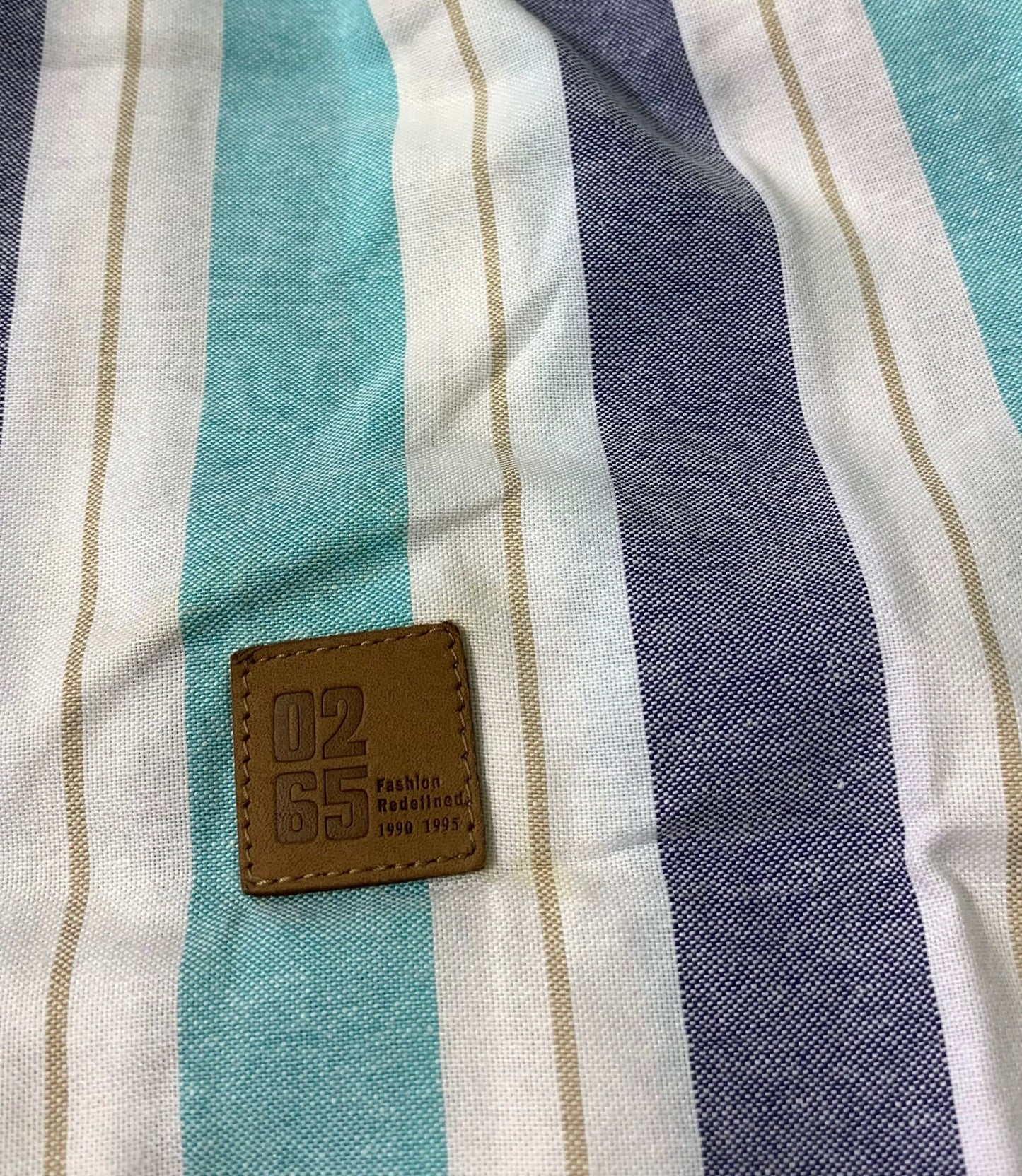 Yarn Dyed Oxford Lining Full Sleeve Shirt By 0265