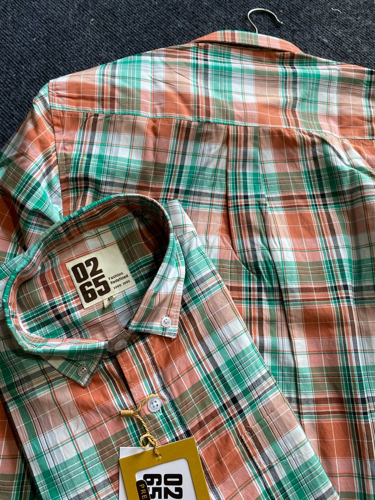 Summer Collection - Yarn Dyed Paper Cotton Back Side Box Pleated Full Sleeve Shirts