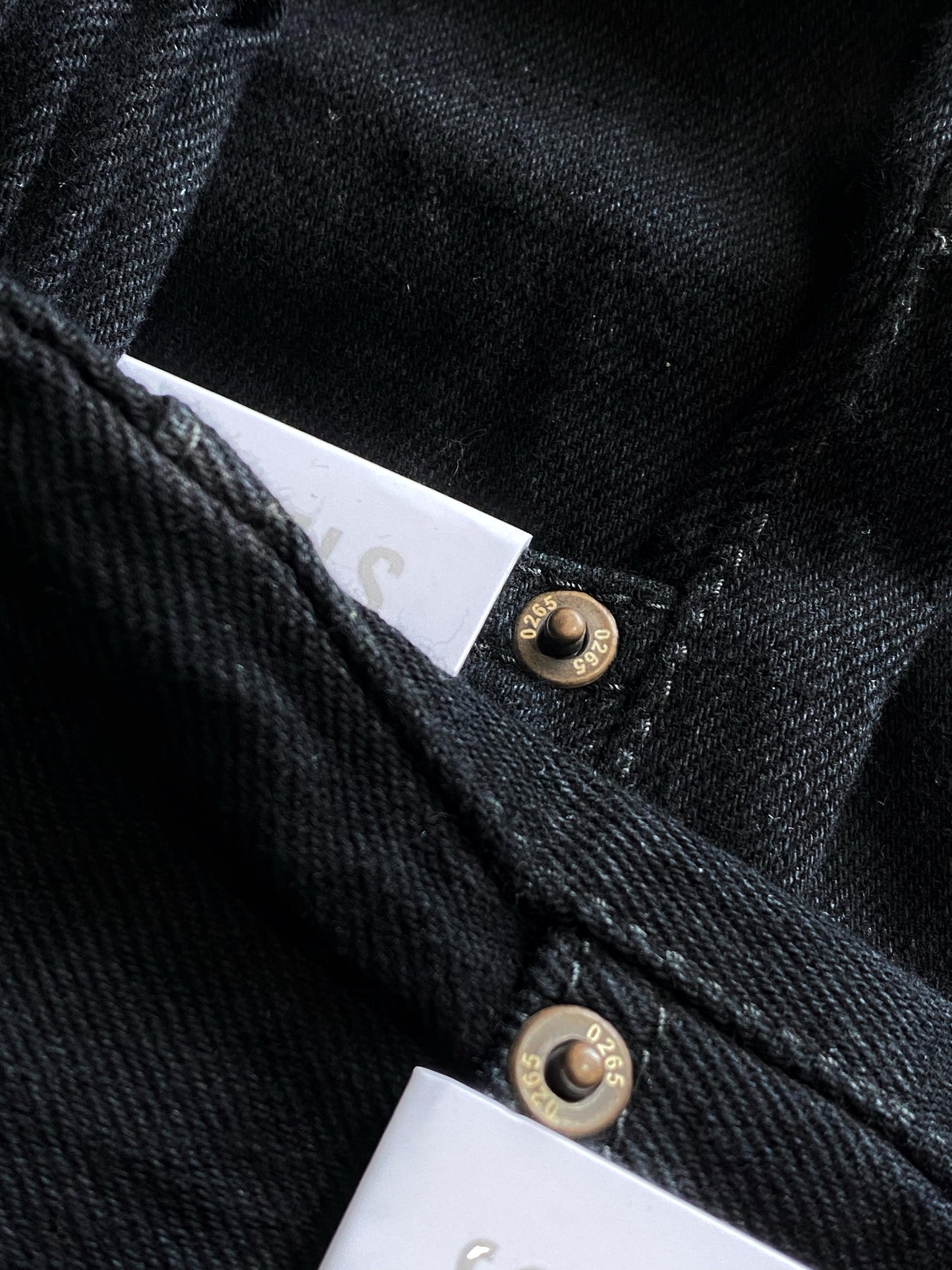 Black Carrot Fit Baggy Jeans By 0265