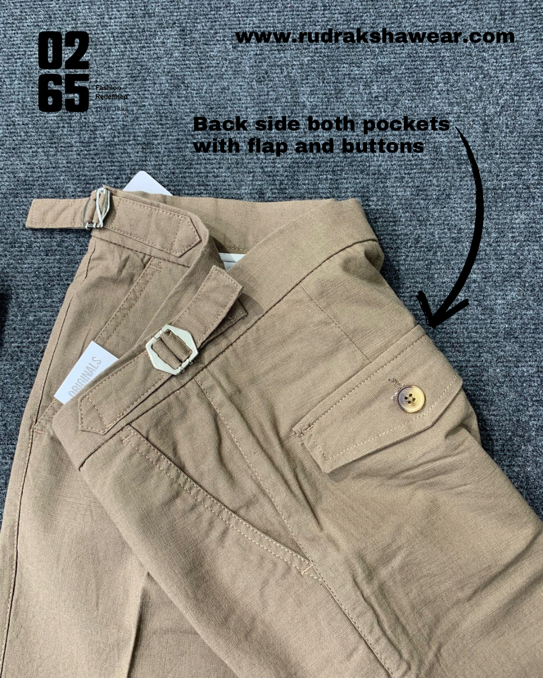 Premium Cotton Linen Casual Pant By 0265 - Summer Collection