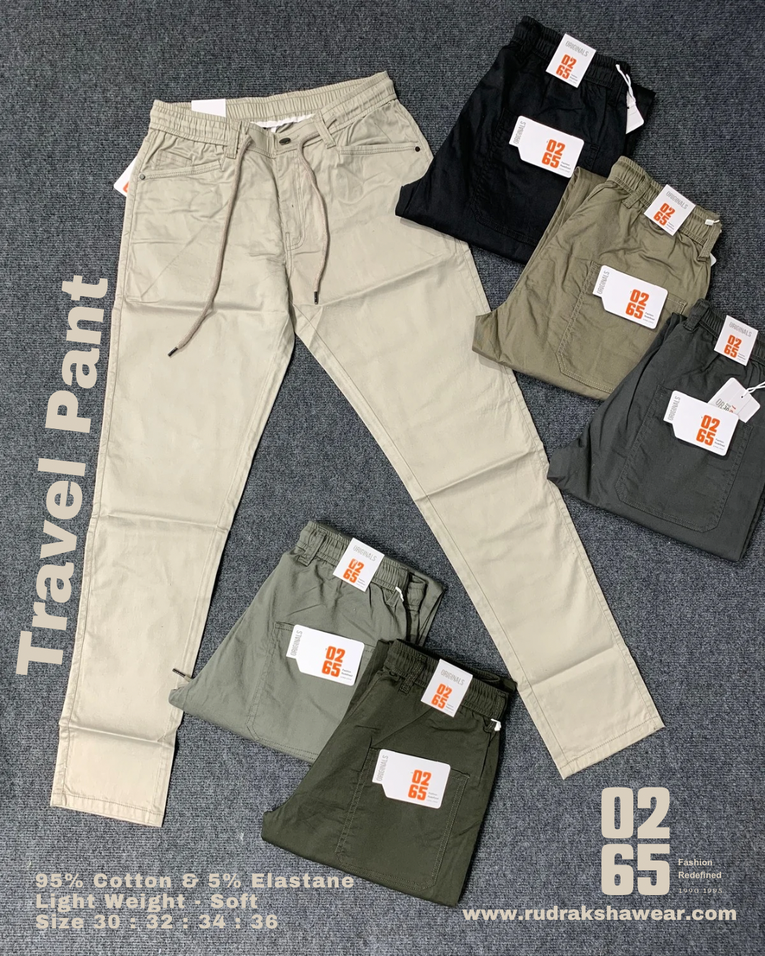 Travel Pants By 0265