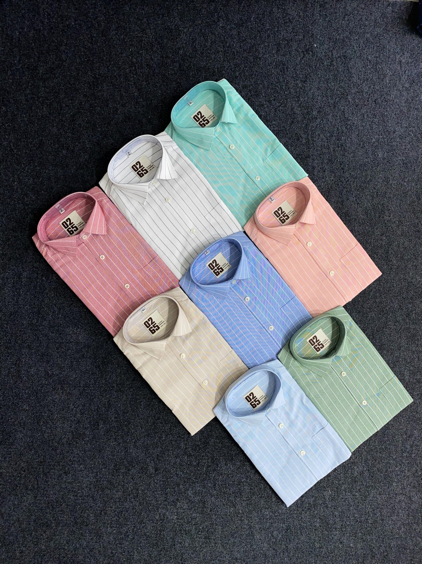 Premium Yarn Dyed Oxford Lining Full Sleeve Shirt by 0265, featuring a classic design, regular fit, and breathable, soft fabric. Durable, color-retaining, and perfect for casual or semi-formal wear. Affordable quality at ₹750.