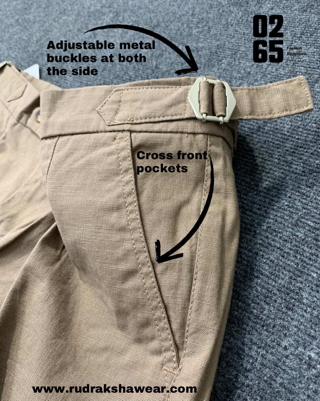 Premium Cotton Linen Casual Pant By 0265 - Summer Collection