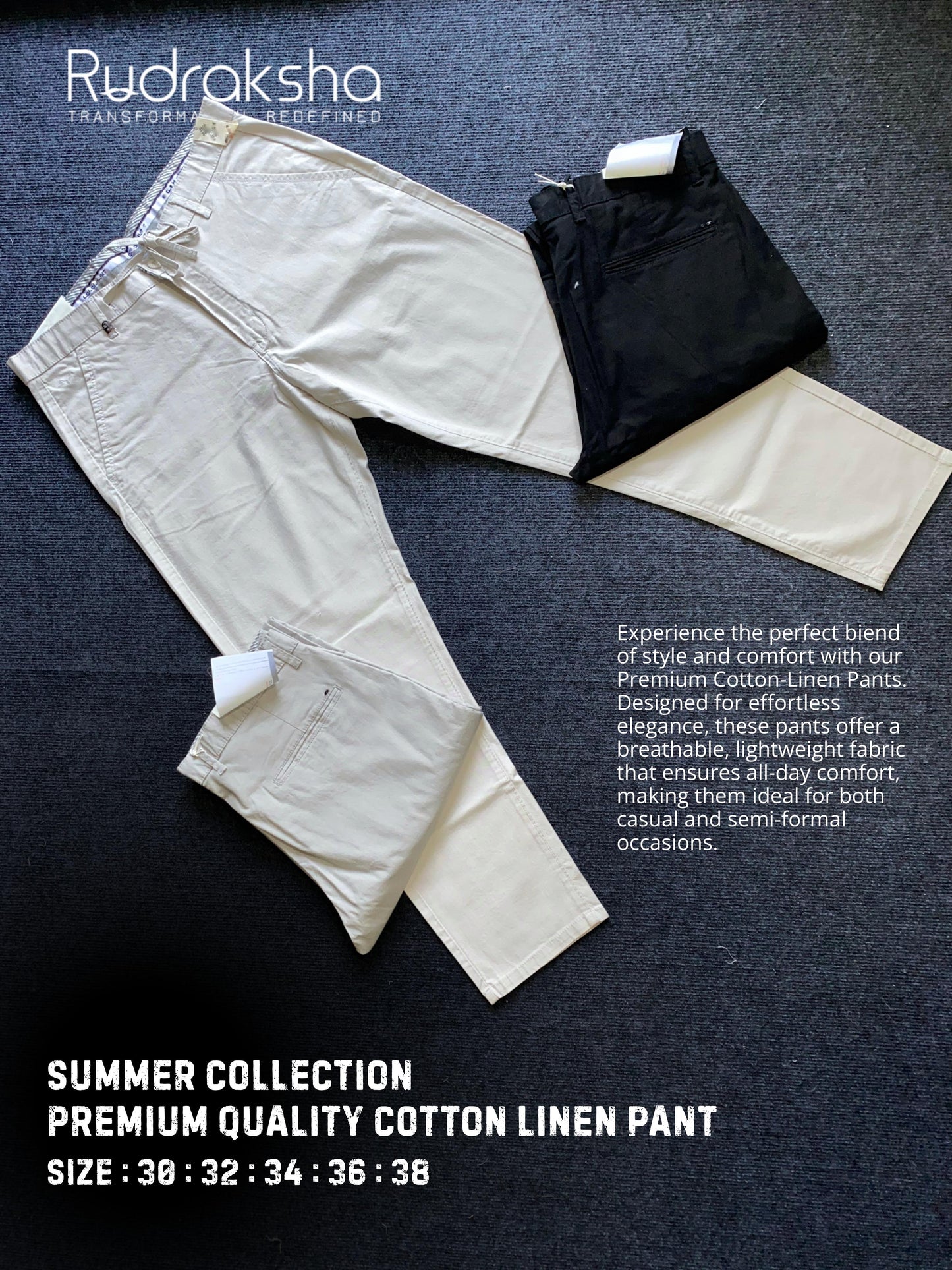 Premium Cotton Linen Pant