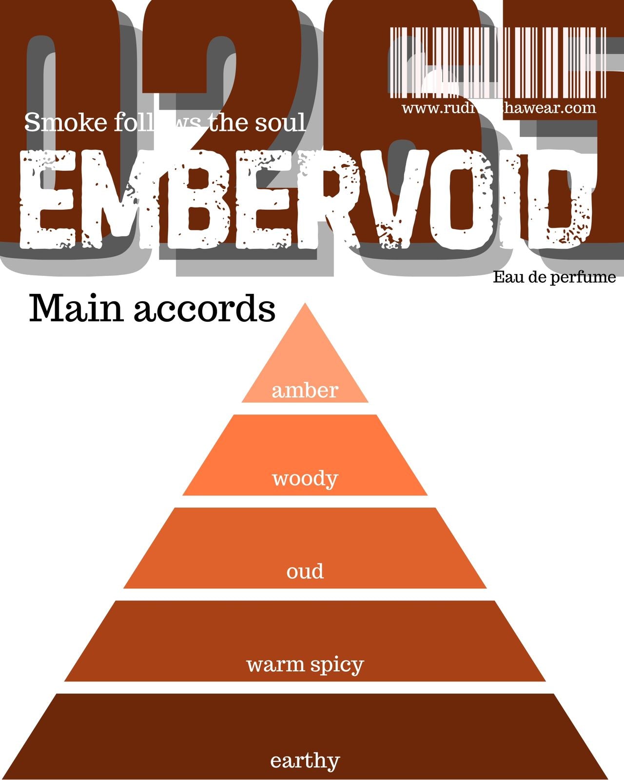 0265 EMBERVOID – Eau de Perfume (50ml) 🔥Smoke follows the soul. | 8+ Hours lasting