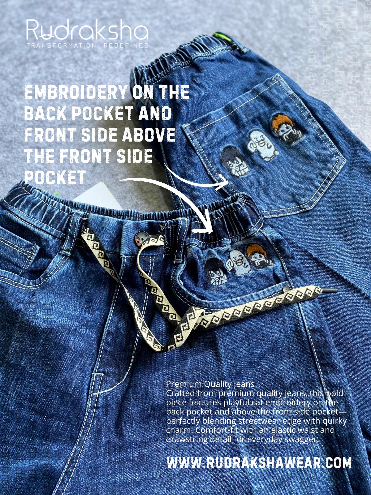 Premium Jeans - Relax Fit - Stretchable