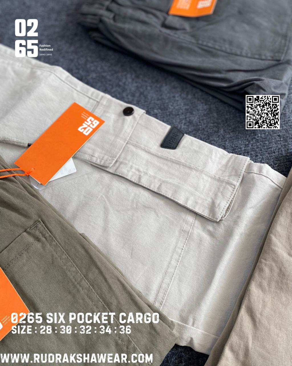0265 6 Pocket Cotton Cargo
