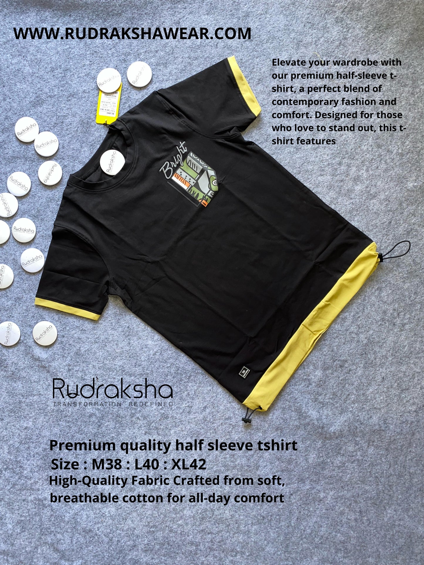 Premium Quality Half Sleeve T-Shirt - Summer Collection