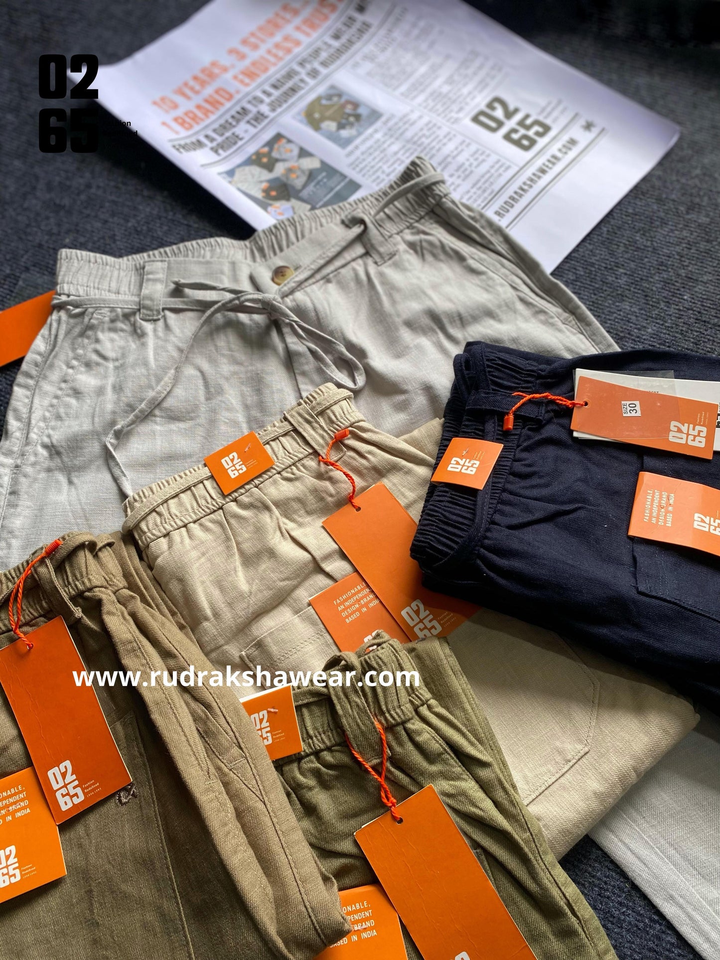 0265 Premium Travel Pant - Soft Cotton Fabric - Comfort In Every Move