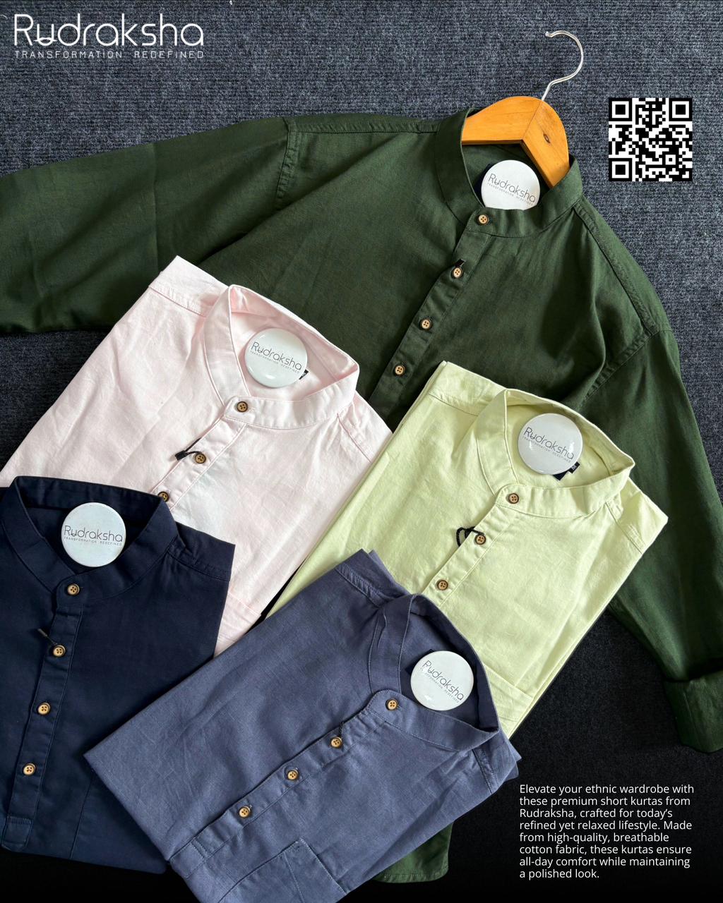 Short Kurta | 100% Cotton Fabric