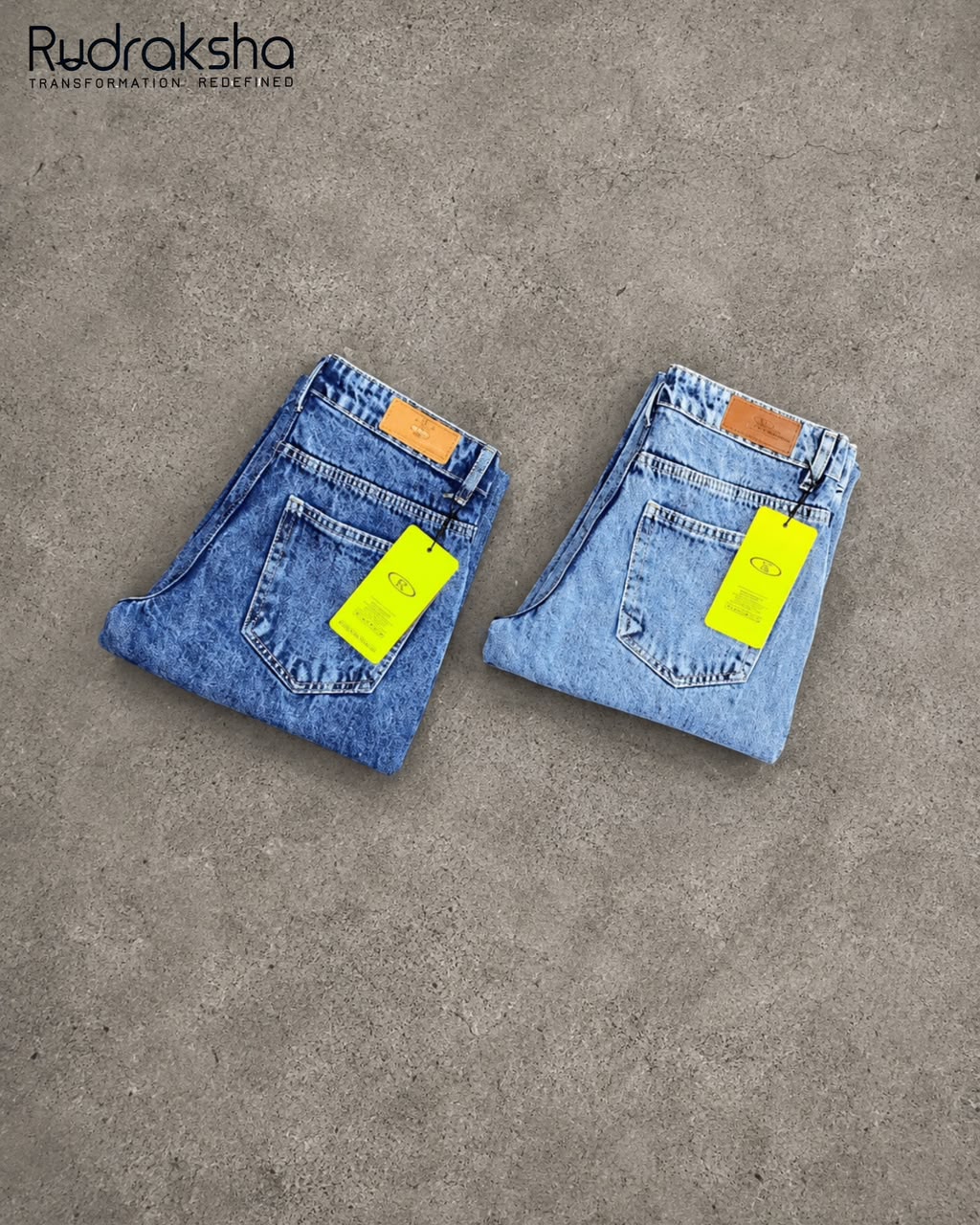 Carrot fit jeans - Non Lycra - Length 39"