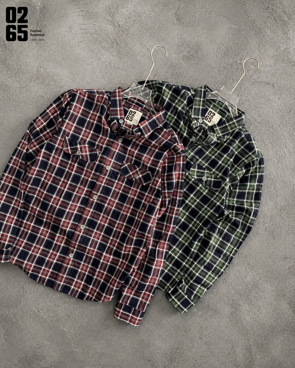 0265 Double Pocket Yarn Dyed Indigo Checks Full Sleeve Shirt| Backside Box Pleat - Arvind Mill Fabric