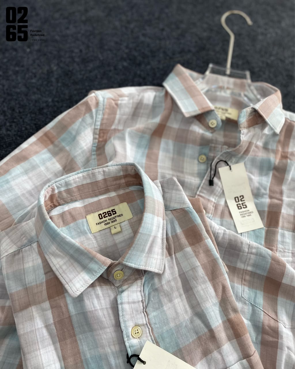 0265 Double Cloth Fabric Full Sleeve Shirt | Cotton Linen Fabric | Ultra Soft | Breathable
