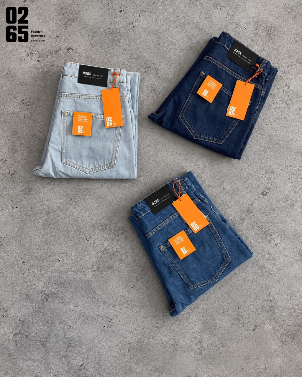 0265 Carrot fit jeans | Non Stretchable | Length 39 " Suitable for Height 5.4" to 5.8"