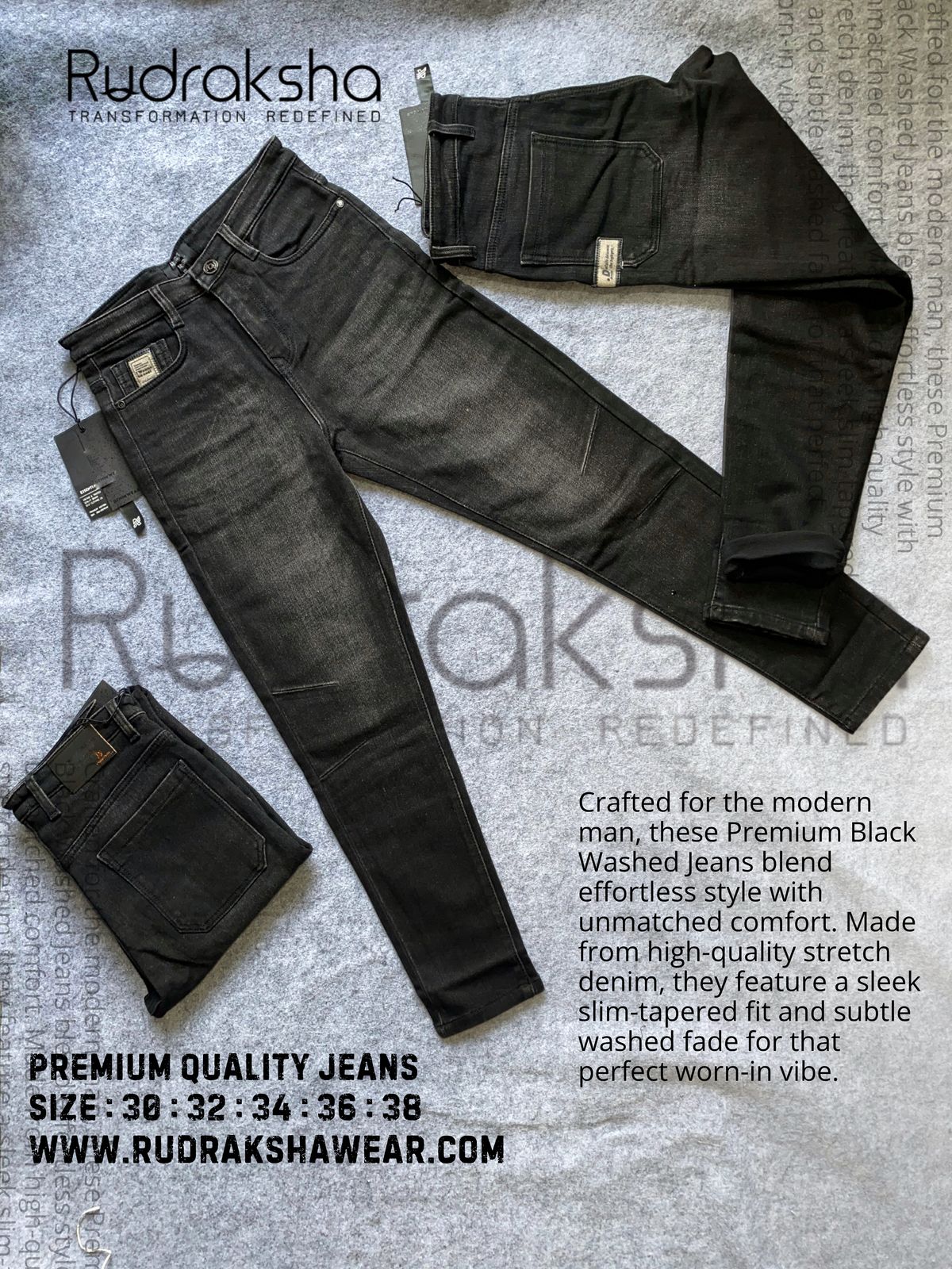 Premium Quality Jeans - Stretchable - Imported Fabric
