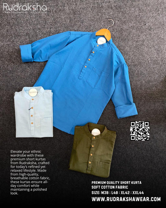 Short Kurta | 100% Cotton Fabric