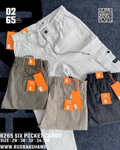 0265 6 Pocket Cotton Cargo