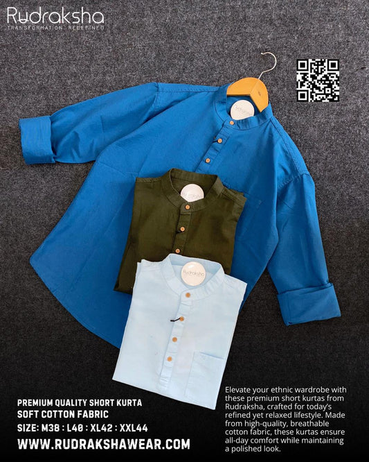 Short Kurta | 100% Cotton Fabric