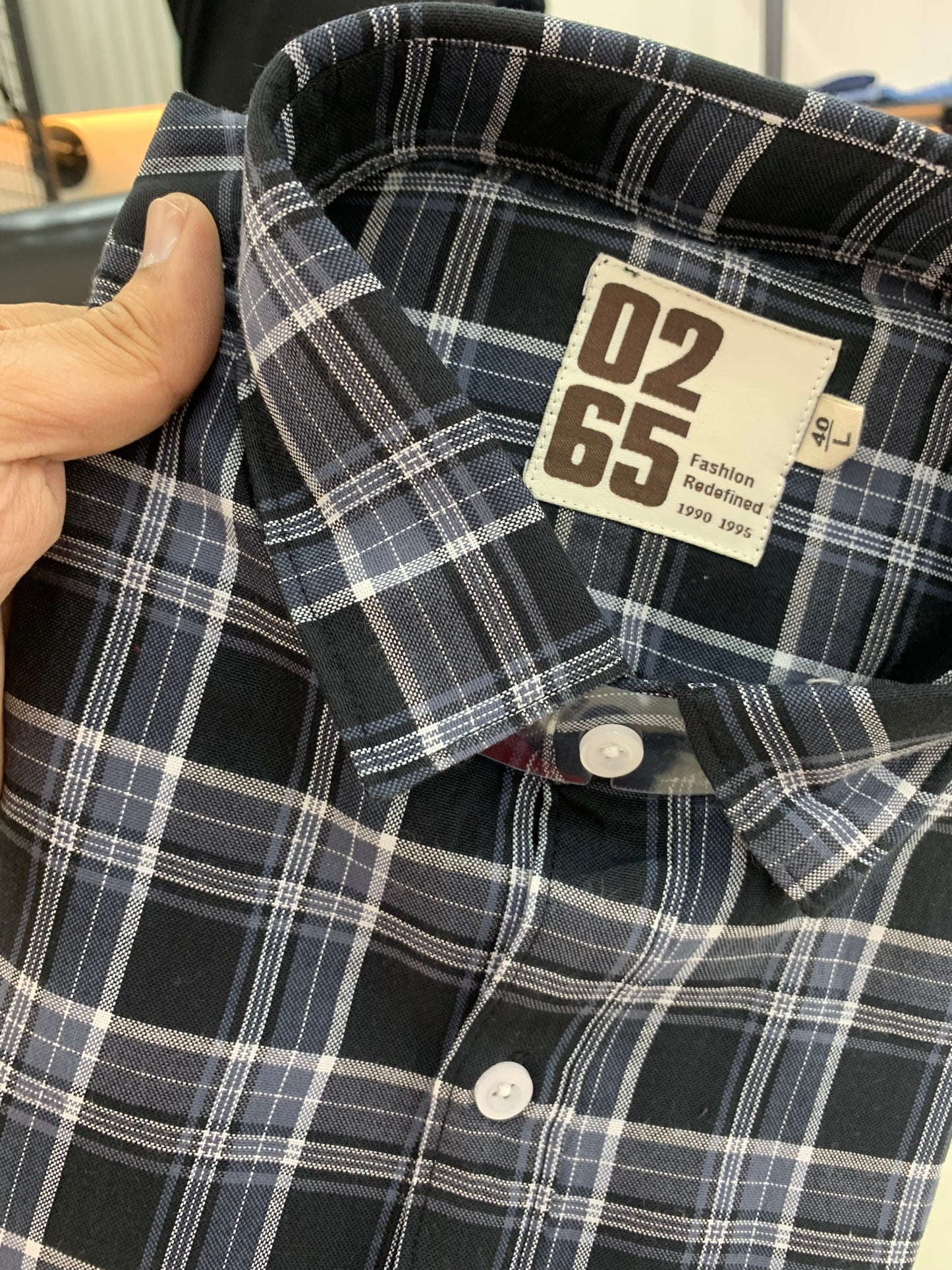 Yarn Dyed Rich Cotton Checks Full Sleeve Shirt By 0265