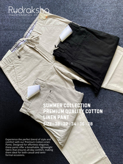 Premium Cotton Linen Pant