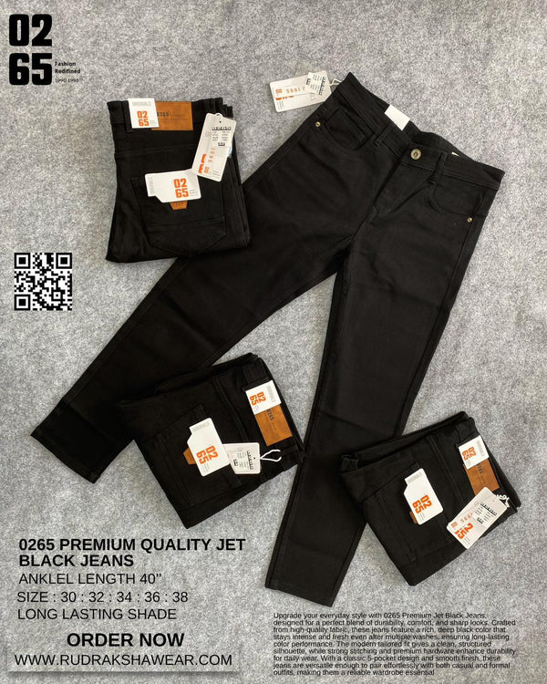 0265 Ankle Length 40" | Stretchable Jeans | Long Lasting Shades