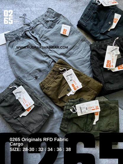RFD 4 Pocket Cargo Pant By 0265 - Length 40'' - Slim Fit