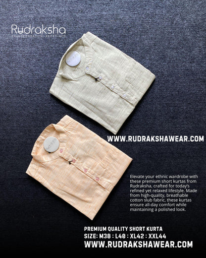 Premium Quality Short Kurta | 100% Cotton Fabri