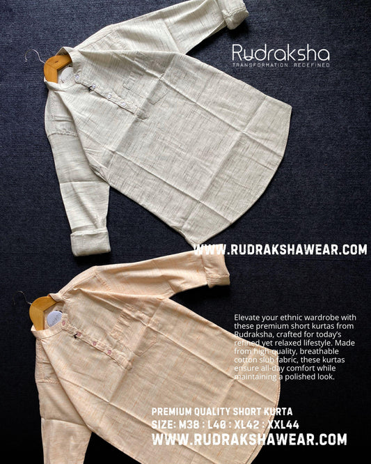 Premium Quality Short Kurta | 100% Cotton Fabri