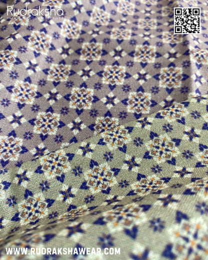 Short Kurta - Full Sleeve - Allover Print