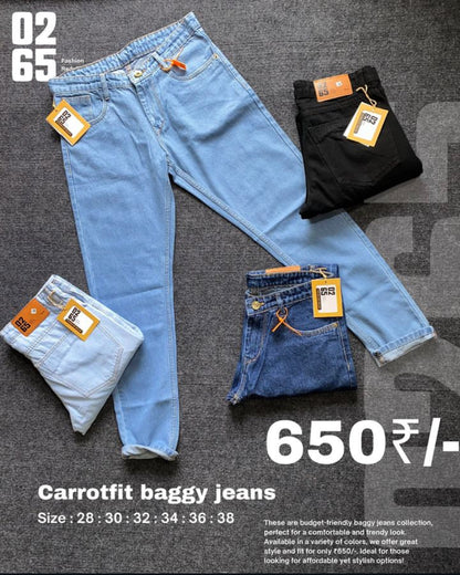 Carrot Fit Baggy Jeans By 0265