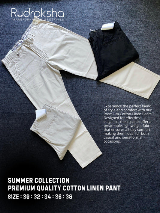 Premium Cotton Linen Pant