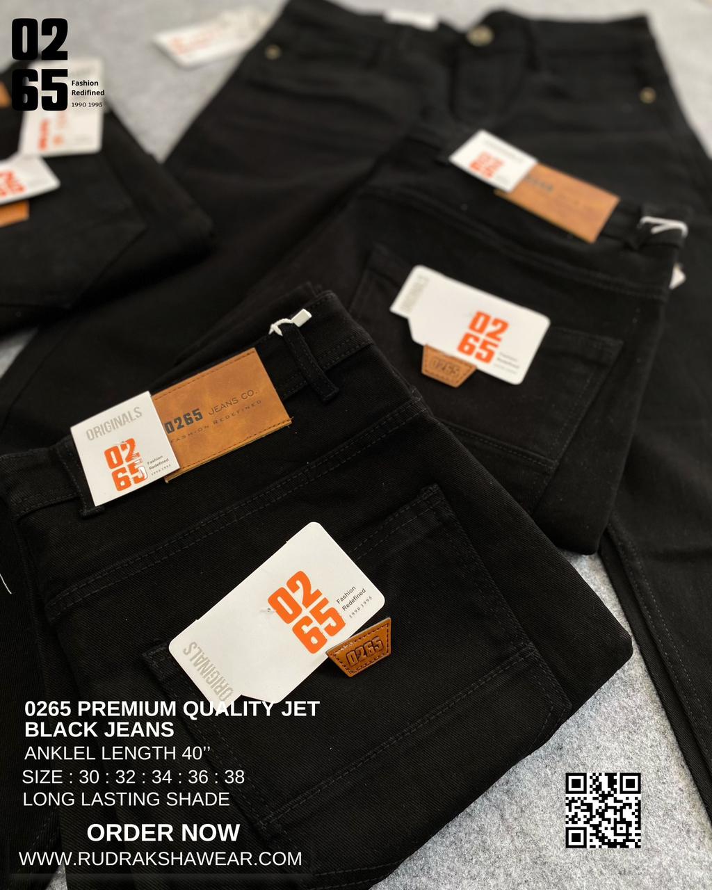 0265 Ankle Length 40" | Stretchable Jeans | Long Lasting Shades