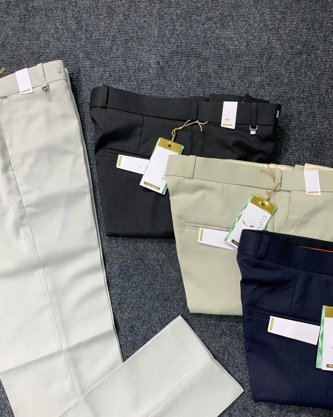 Premium Flex Belt Trouser- Vertical Self Lining