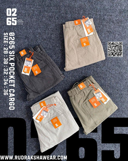 0265 6 Pocket Cotton Cargo