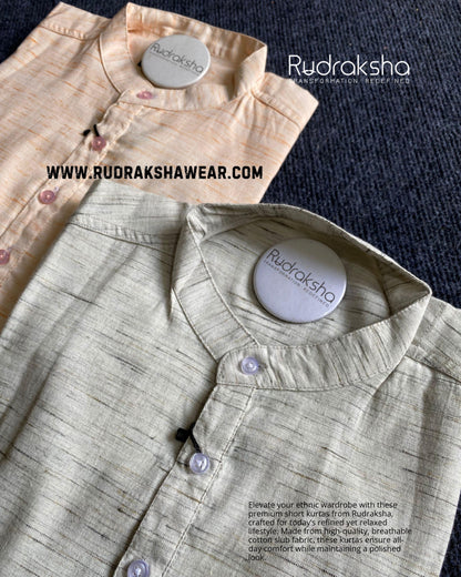 Premium Quality Short Kurta | 100% Cotton Fabri