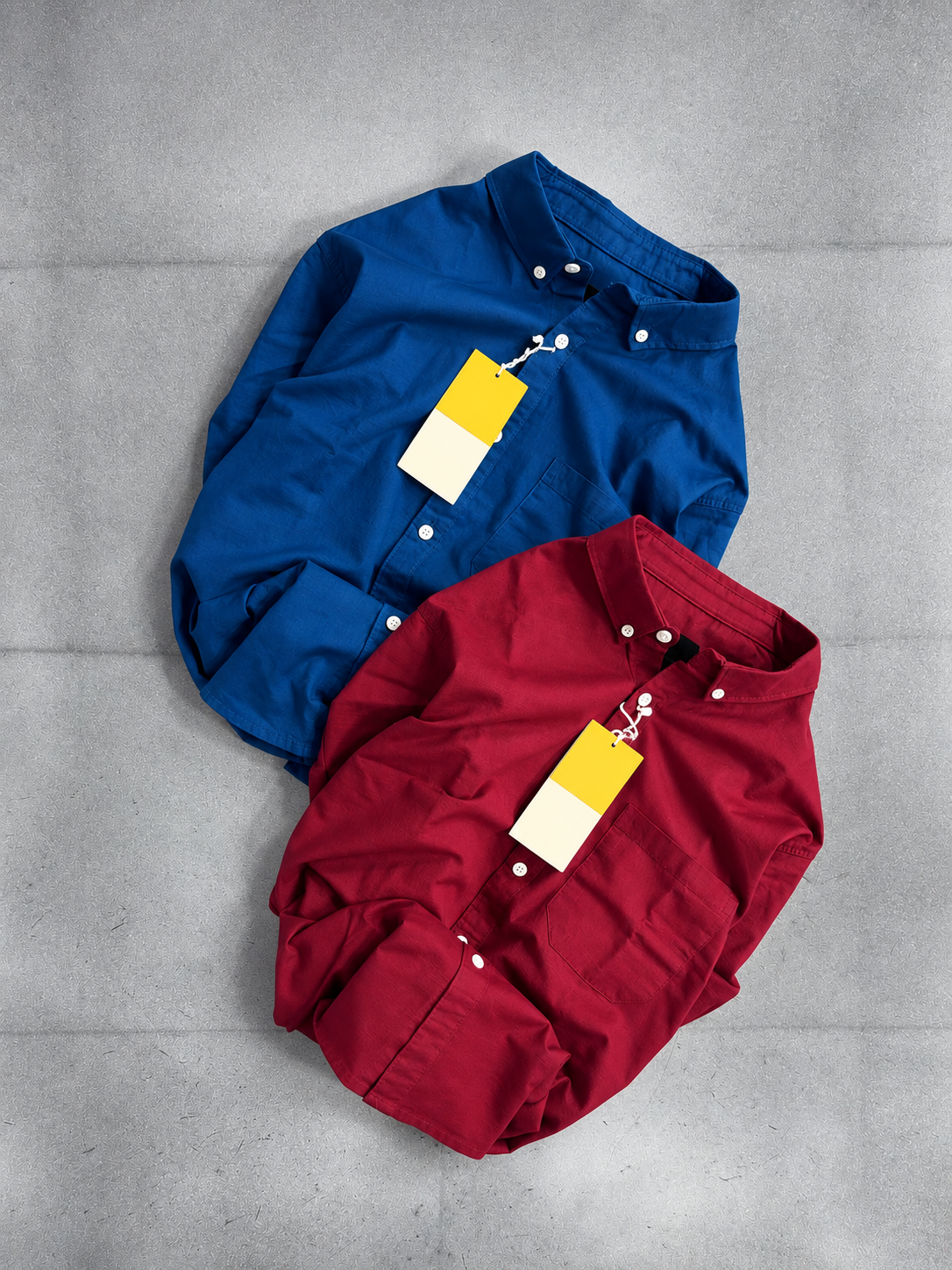 Cotton Linen full Sleeve Shirt | Button Down Collar
