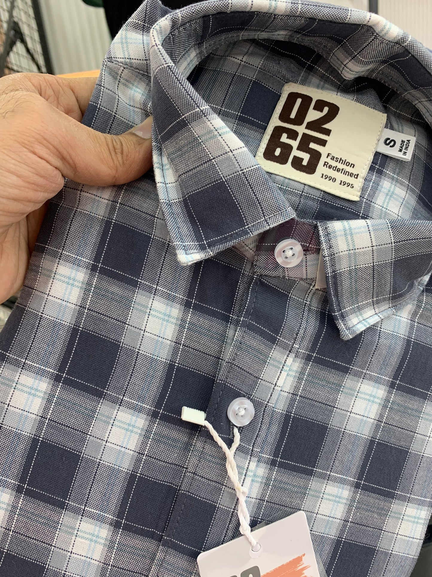 Yarn Dyed Rich Cotton Checks Full Sleeve Shirt By 0265