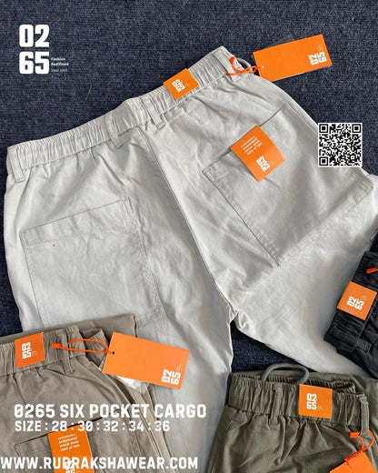0265 6 Pocket Cotton Cargo