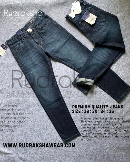 Premium Ankle Fit Jeans -Stretchable
