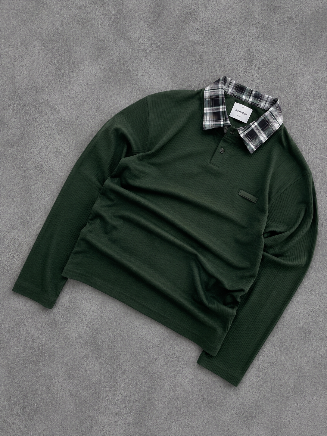 Full Sleeve Contrast Collar T-Shirt - Ultra Soft Fabric - Trendy Look