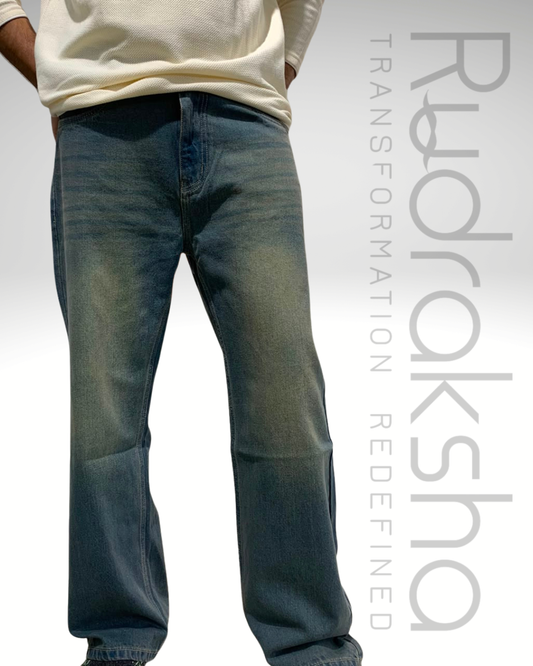 Straight Fit Jeans | Non-Lycra | Length 42" | Bottom 18"