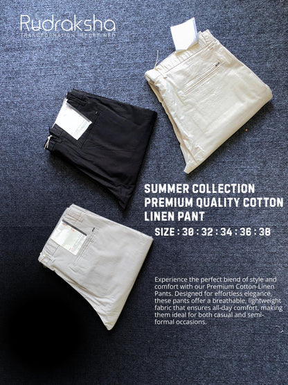 Premium Cotton Linen Pant