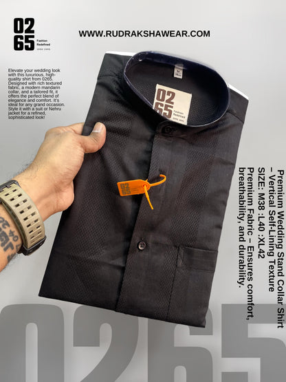 Premium Stand Collar Shirts- Wedding Collection By 0265
