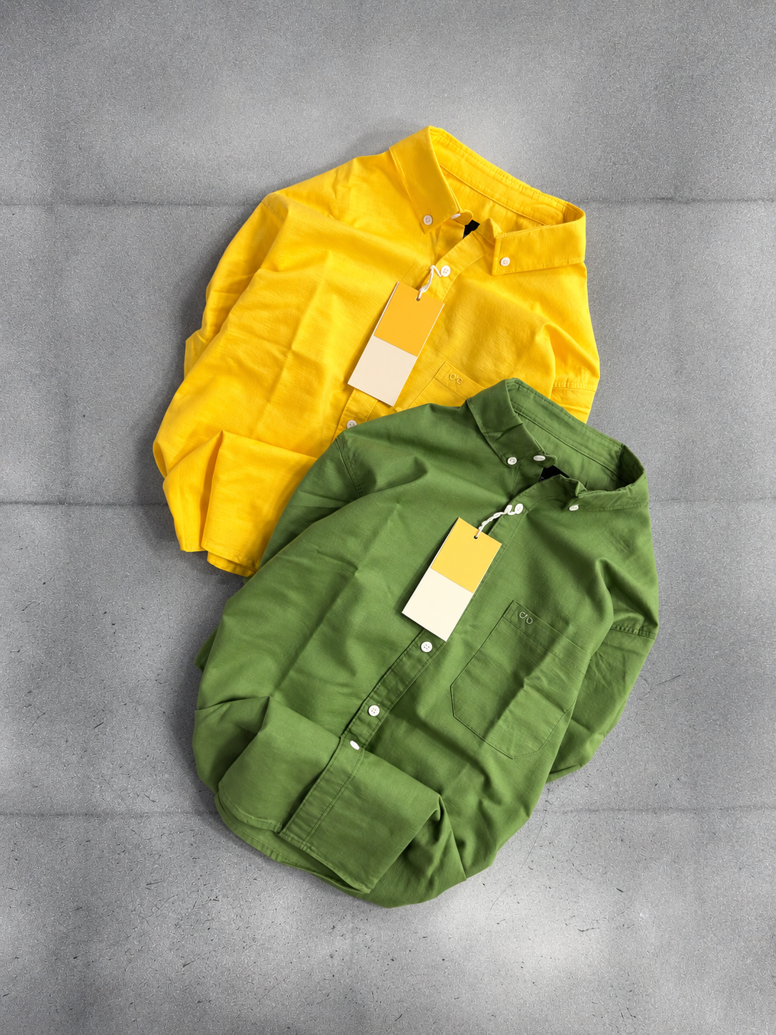 Cotton Linen full Sleeve Shirt | Button Down Collar