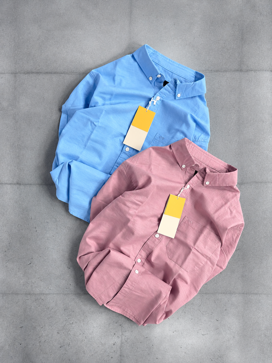 Cotton Linen full Sleeve Shirt | Button Down Collar