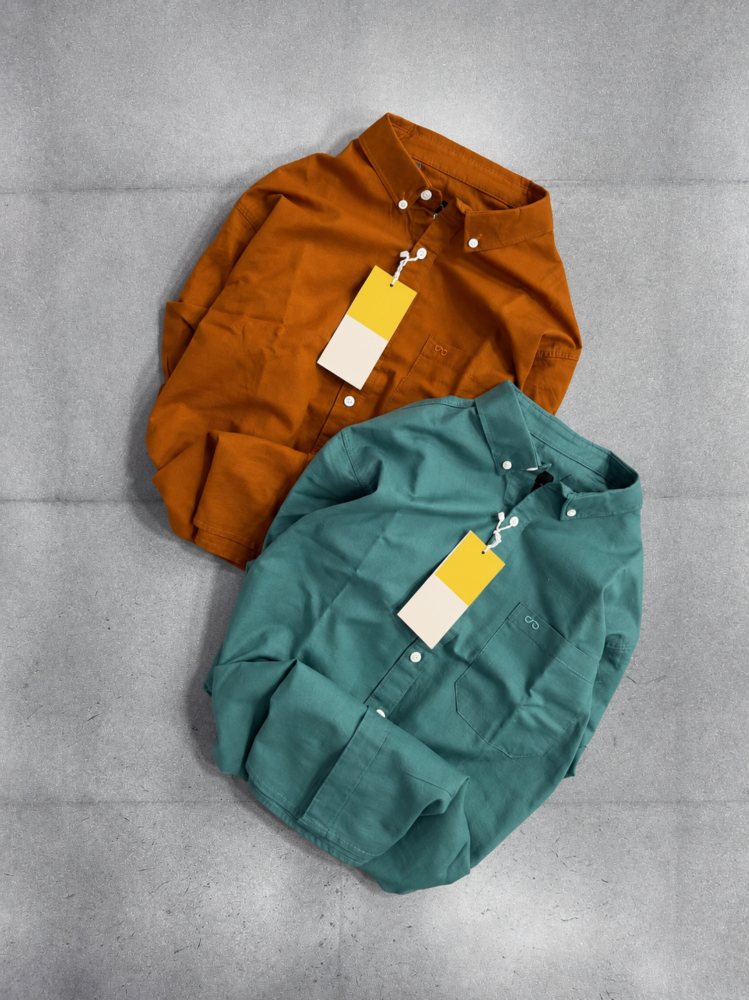 Cotton Linen full Sleeve Shirt | Button Down Collar